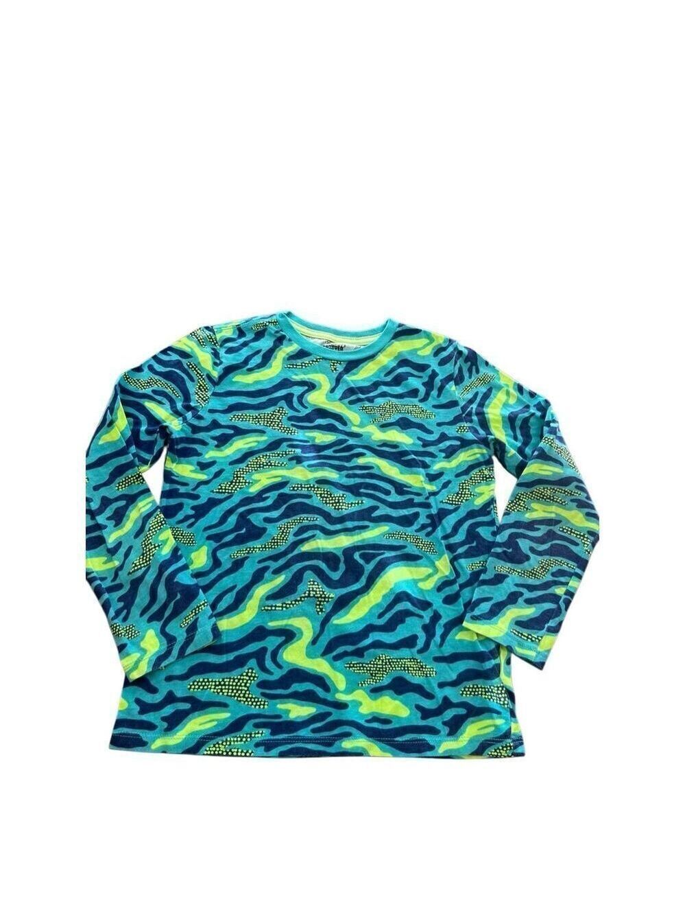 Spotted Zebra kids long sleeve T-shirt size M